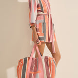 PRE-ORDER Ariane Fira Stripe Robe
