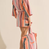 PRE-ORDER Ariane Fira Stripe Robe