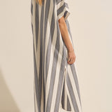 Apollo Chios Stripe Caftan