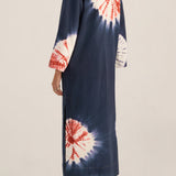 PRE-ORDER Achilles Hand Tie-Dye Denim Caftan
