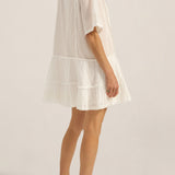Capys White Voile Dress