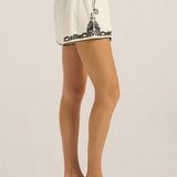 Diana Dori Embroidery Shorts