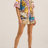 Remus Jungle Print Shorts