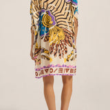 Artemis Jungle Print Shirtdress