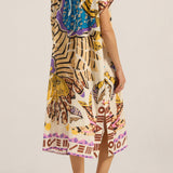 Thaddeus Jungle Print Caftan