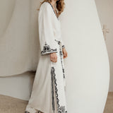 Celeus Dori Embroidery Caftan