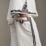 Odin Dori Embroidery Pants
