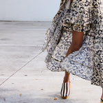 ILIO NEMA Black Batik Voile