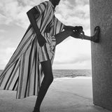 Apollo Thessa Stripe Caftan