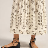 Maia Shell Stripe Voile Dress