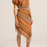 Aegina Thebes Stripe Dress