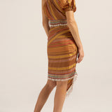 Aegina Thebes Stripe Dress