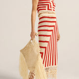 PRE-ORDER Camilla Graphic Crochet Skirt