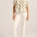 Moira Shell Stripe Voile Top