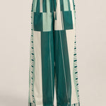 ILIO NEMA Clio Green Sarong Voile Pants