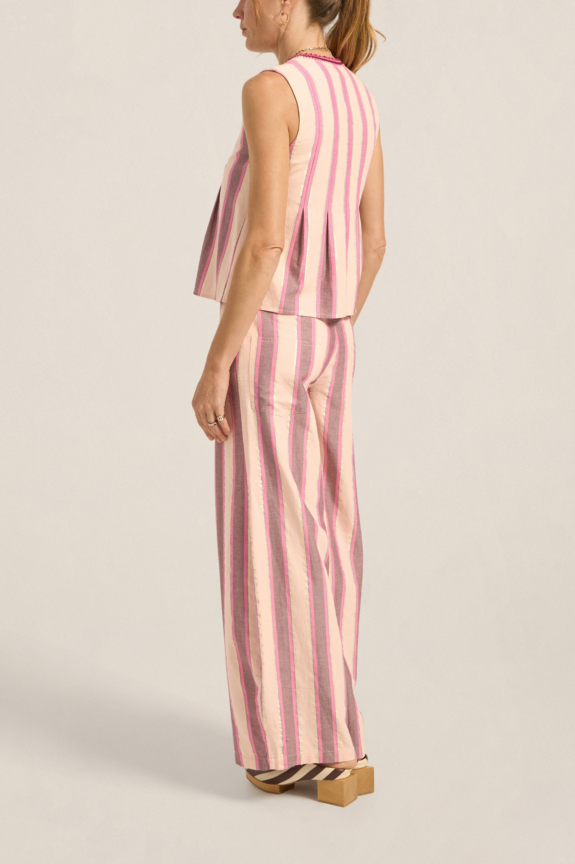 ILIO NEMA Pink Mykonos Stripe