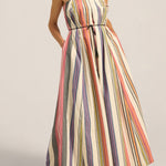 ILIO NEMA Nisus Voula Stripe Dress