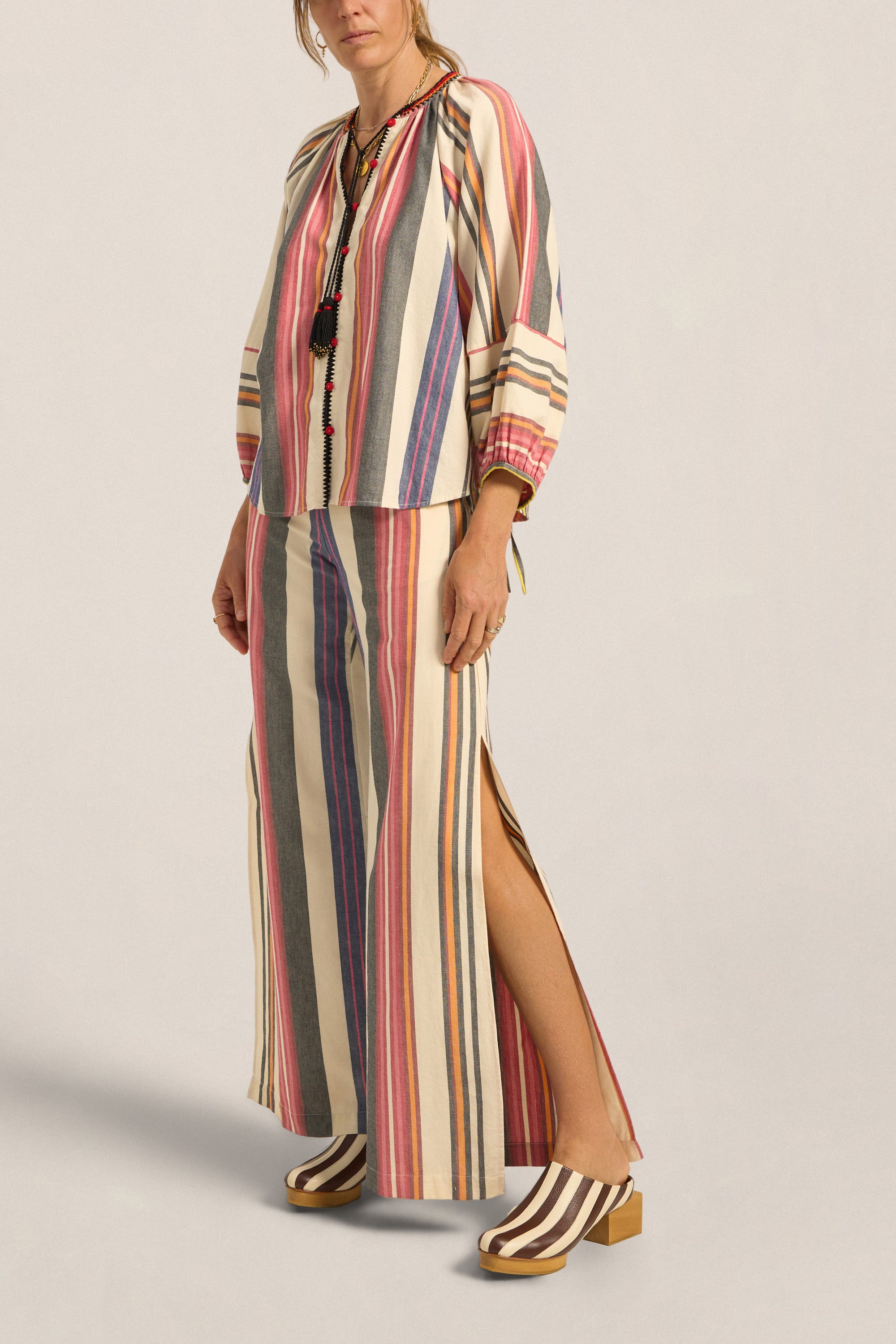 ILIO NEMA Hades Voula Stripe Pants