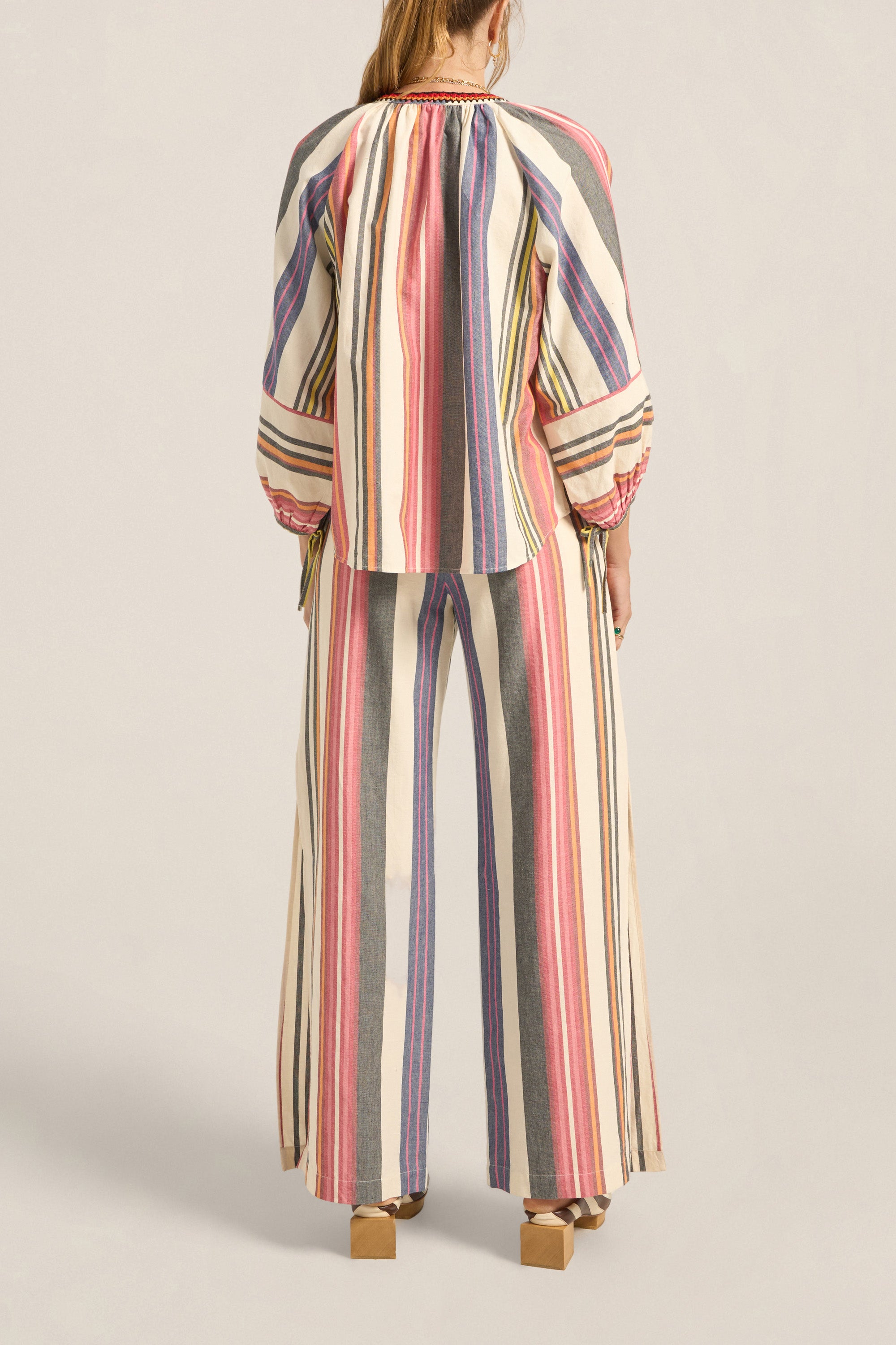 ILIO NEMA Hades Voula Stripe Pants back
