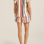 ILIO NEMA Remus Voula Stripe Shorts back
