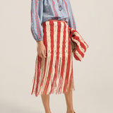 ILIO NEMA Helle Blue Chambray Blouse