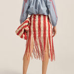 ILIO NEMA Helle Blue Chambray Blouse