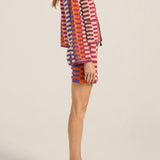 ILIO NEMA Carthage Multi Crochet Cardigan SIDE