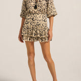 Euthenia Black Batik Voile Blouse
