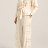 Astrea Cream Moroccan Boucle Pants