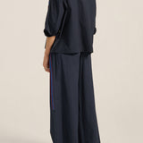 PRE-ORDER Elysian Navy Poplin Pants