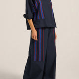 PRE-ORDER Elysian Navy Poplin Pants