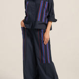 PRE-ORDER Elysian Navy Poplin Pants
