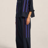 PRE-ORDER Elysian Navy Poplin Pants