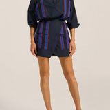PRE-ORDER Brontes Navy Poplin Skirt