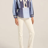 Tyro Blue Sarong Blouse