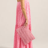 Macrame Maxi Pouch