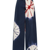 Octavia Hand Tie-Dye Denim Jeans