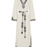 Celeus Dori Embroidery Caftan