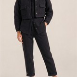 ILIO NEMA Nomos Cropped Black Boucle Jacket
