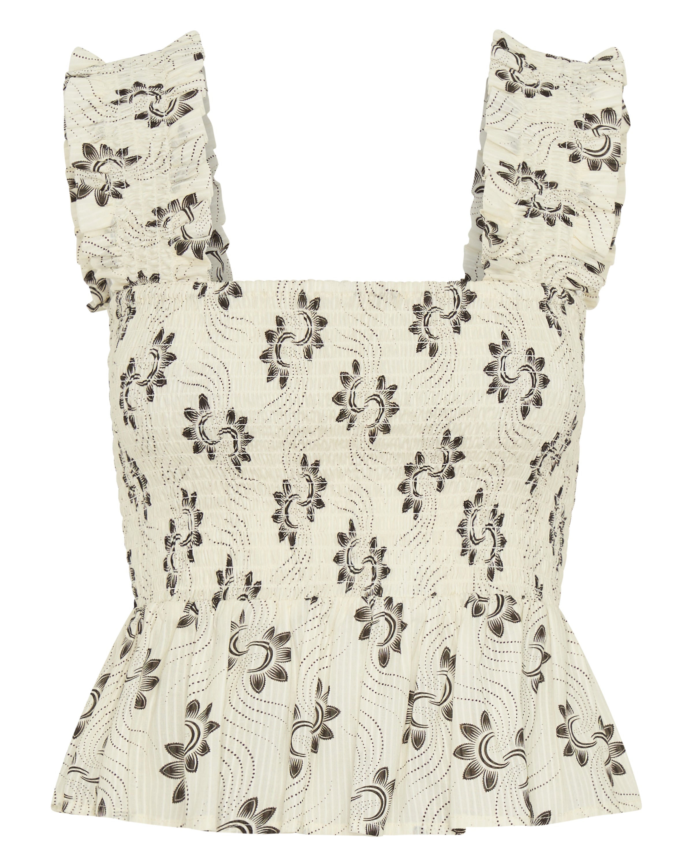 ILIO NEMA Perse Shell Stripe Voile Top