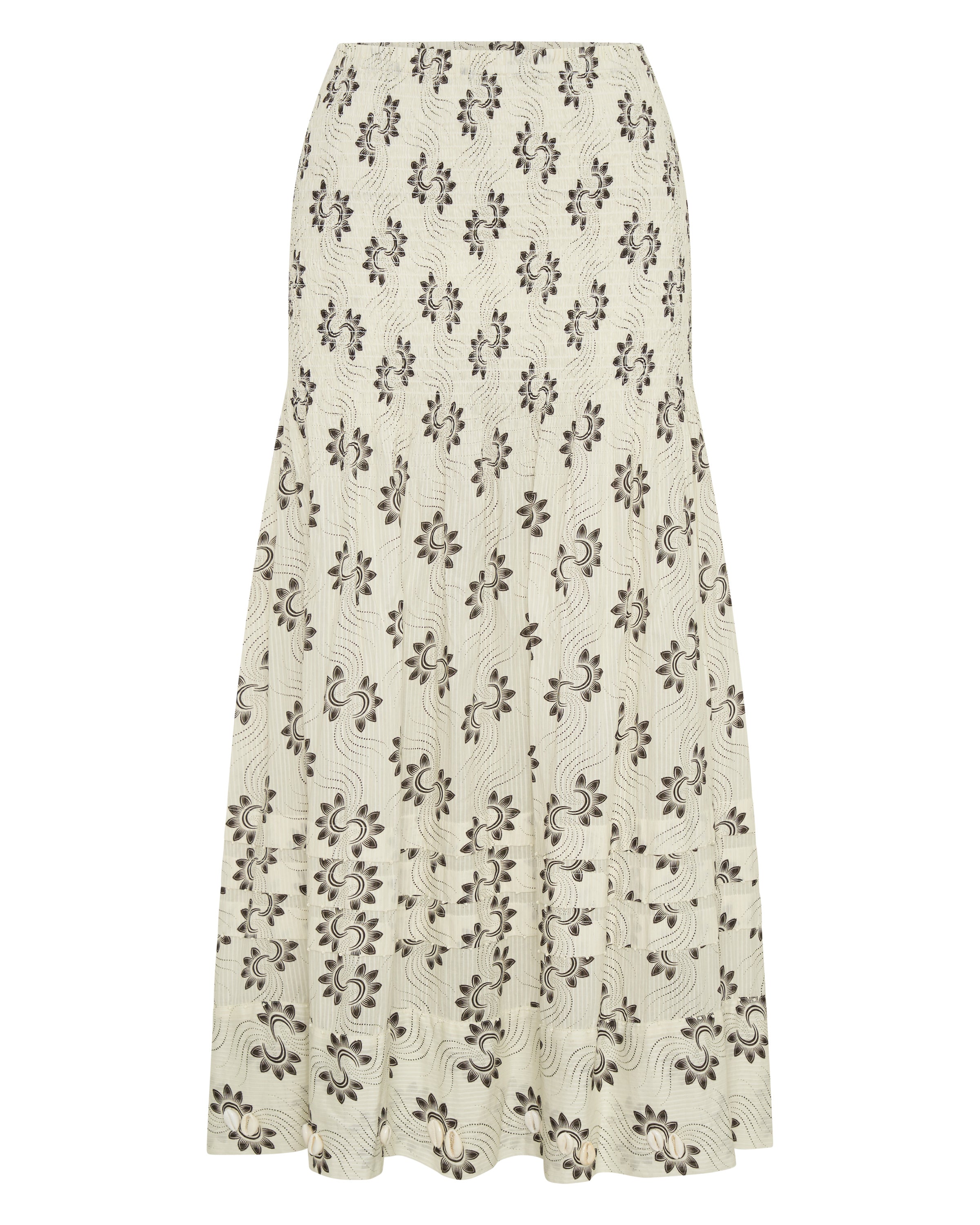 ILIO NEMA Ceres Shell Stripe Voile Skirt