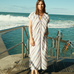 ILIO NEMA Cythera Thessa Stripe Caftan