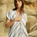 ILIO NEMA Cythera Thessa Stripe Caftan