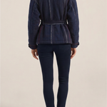 ILIO NEMA Apollo Boucle Stripe Quilted Kimono Jacket BACK