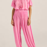 Egeria Pink Silk Pants