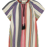 ILIO NEMA Zetus Voula Stripe Top ghost