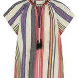 ILIO NEMA Zetus Voula Stripe Top ghost
