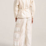ILIO NEMA Astrea Cream Moroccan Boucle Pants