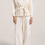 ILIO NEMA Apollo Cream Moroccan Boucle Jacket