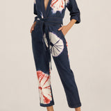 PRE-ORDER Pan Hand Tie-Dye Denim Boilersuit